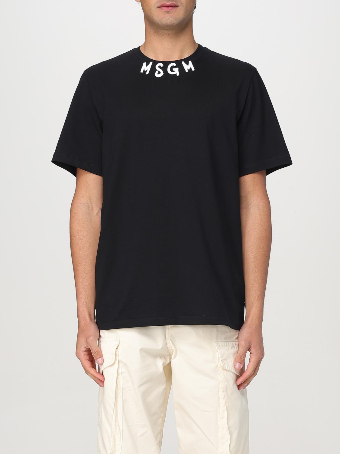 MSGM CAMISETA: Camiseta hombre MSGM, Negro - Img 1