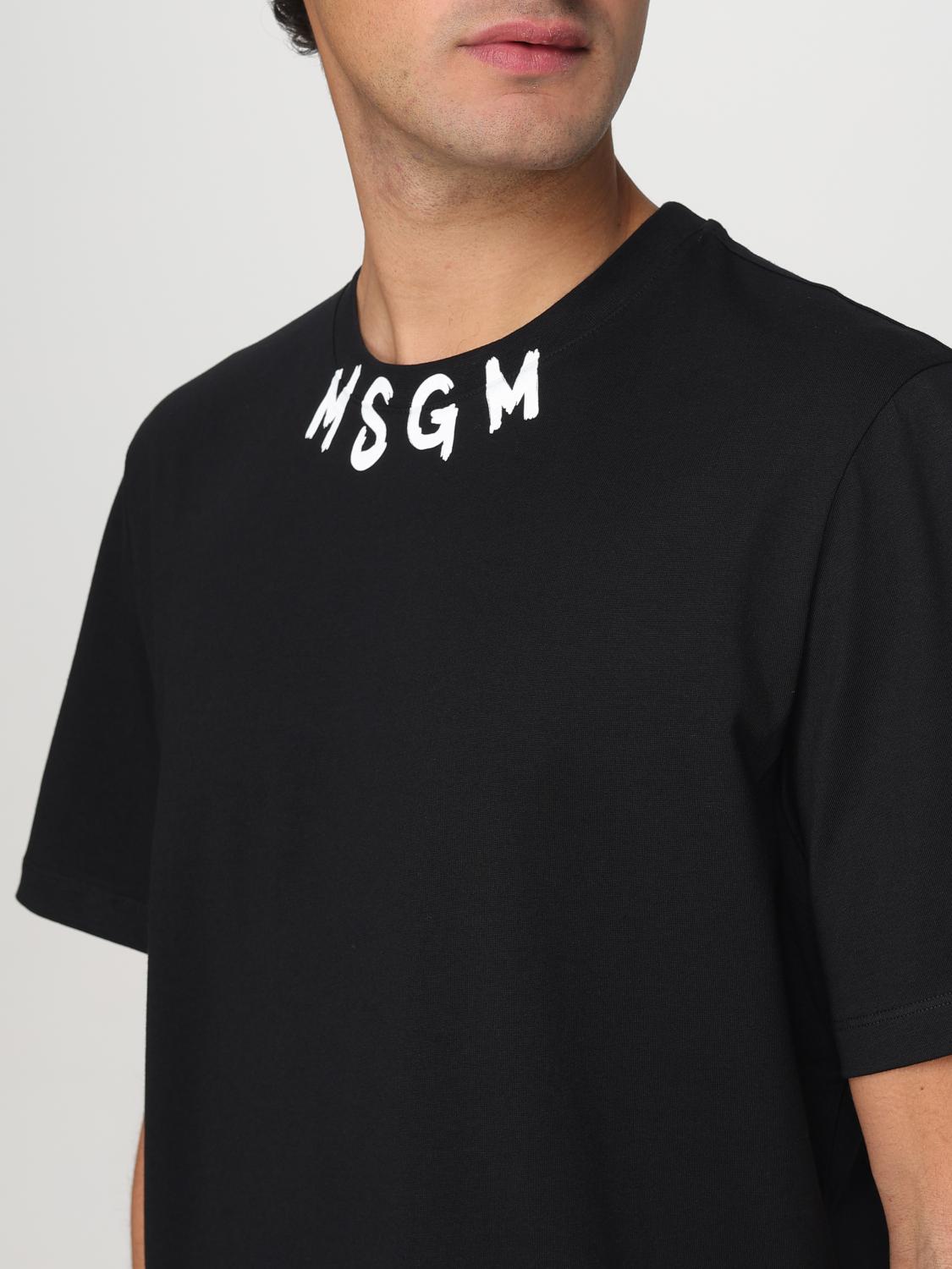 MSGM CAMISETA: Camiseta hombre MSGM, Negro - Img 3