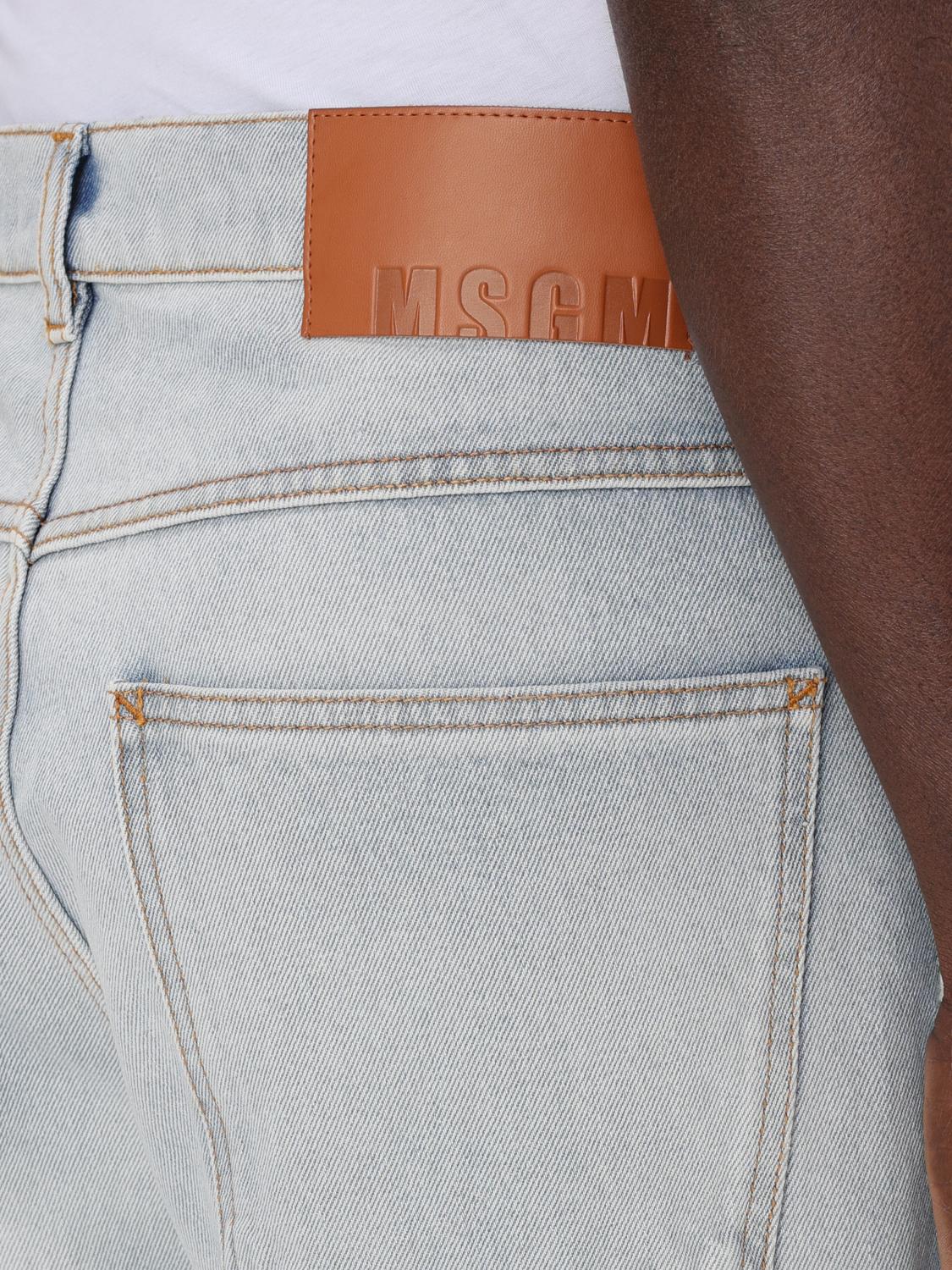 MSGM JEANS: Jeans men MSGM, Denim - Img 4