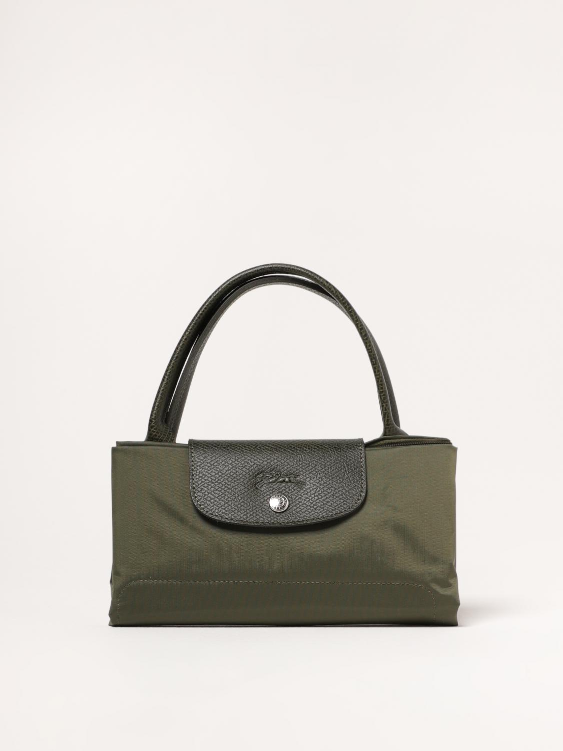 LONGCHAMP SAC PORTÉ MAIN: Sac porté épaule femme Longchamp, Vert - Img 4