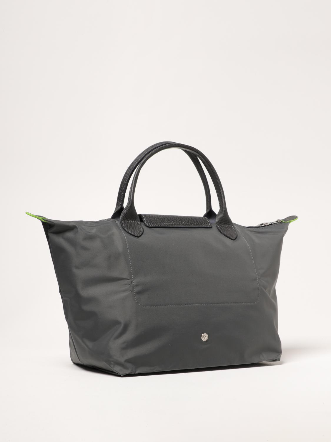 LONGCHAMP HANDBAG: Shoulder bag woman Longchamp, Grey - Img 2