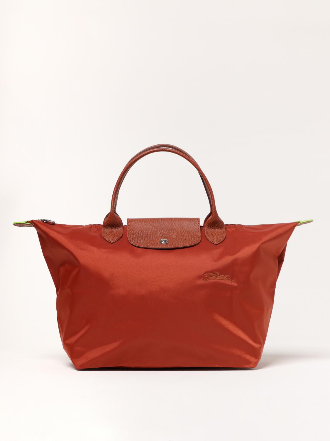 LONGCHAMP SAC PORTÉ MAIN: Sac porté épaule femme Longchamp, Noisette - Img 1