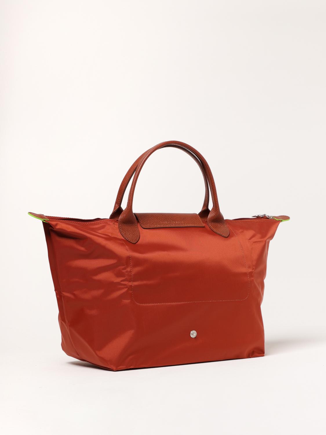 LONGCHAMP SAC PORTÉ MAIN: Sac porté épaule femme Longchamp, Noisette - Img 2