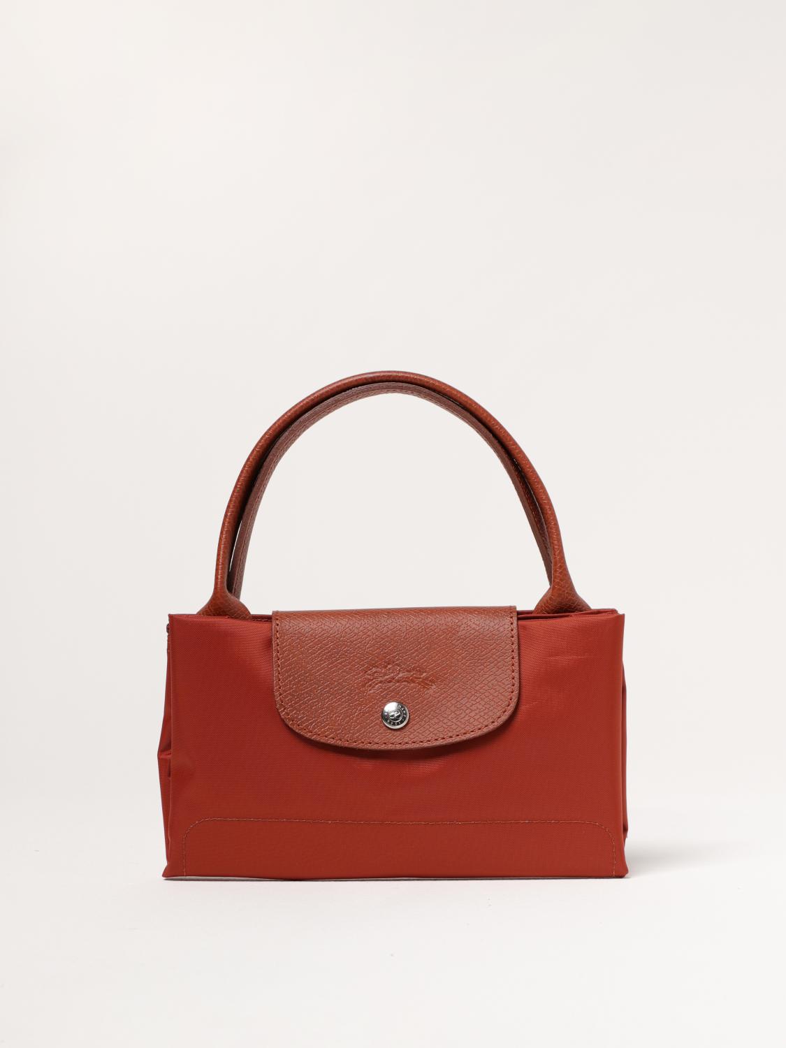 LONGCHAMP SAC PORTÉ MAIN: Sac porté épaule femme Longchamp, Noisette - Img 4