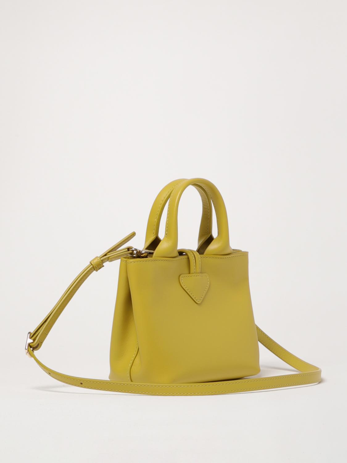 LONGCHAMP MINI BAG: Shoulder bag woman Longchamp, Lime - Img 2