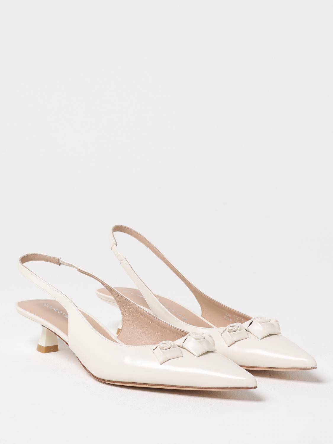 STUART WEITZMAN HIGH HEEL SHOES: Shoes woman Stuart Weitzman, Cream - Img 2