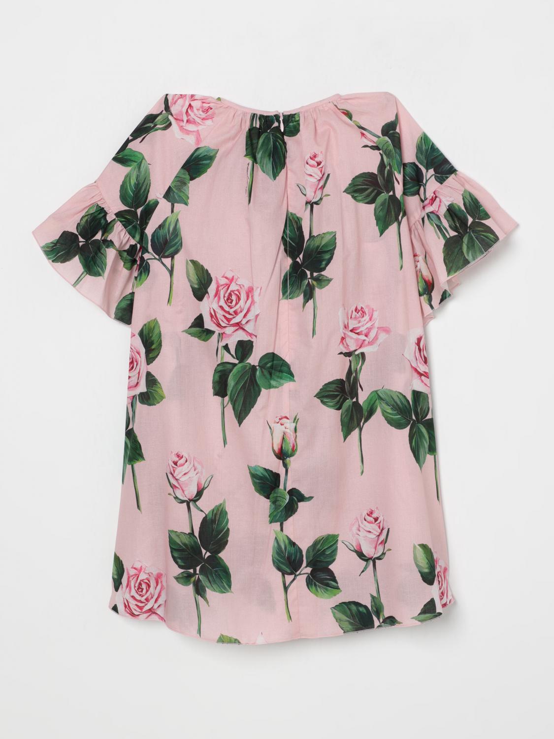 DOLCE & GABBANA KLEID: Kleid kinder Dolce & Gabbana, Pink - Img 2