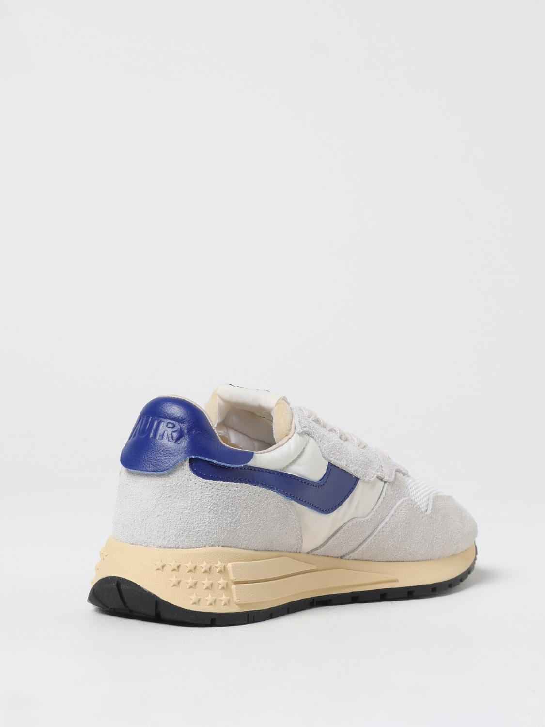 AUTRY SNEAKERS: Sneakers Reelwind Autry in camoscio e mesh , Grigio - Img 3