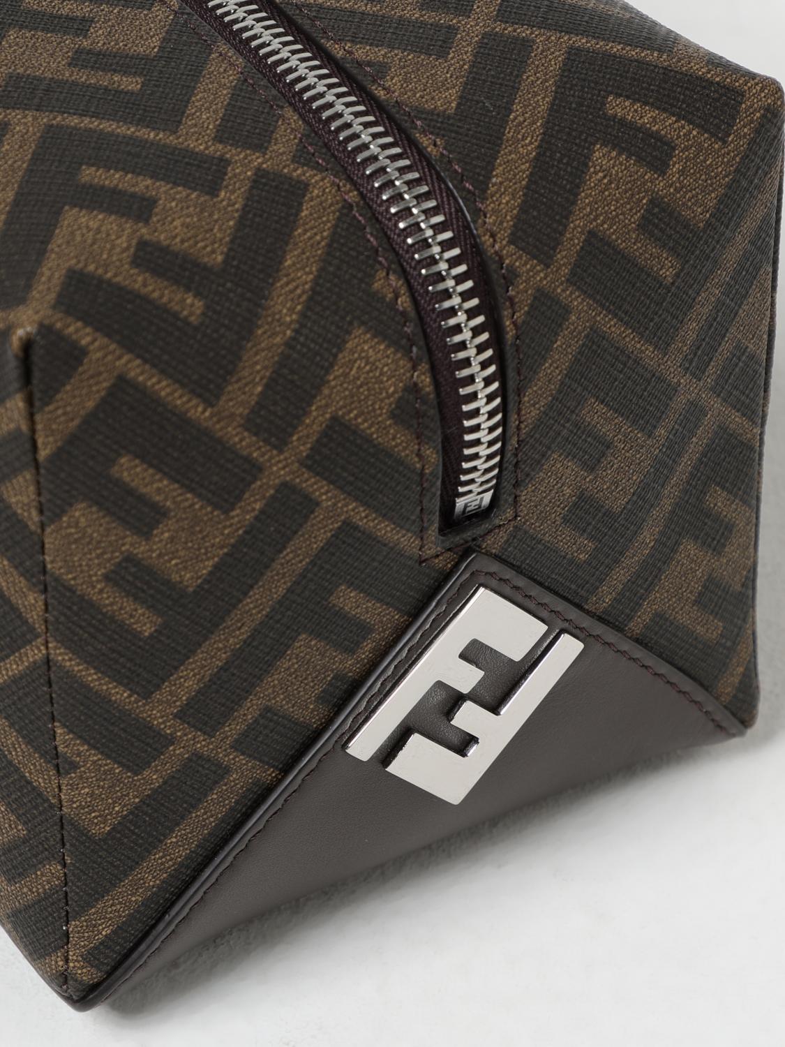 FENDI BRIEFCASE: Bags men Fendi, Brown - Img 3