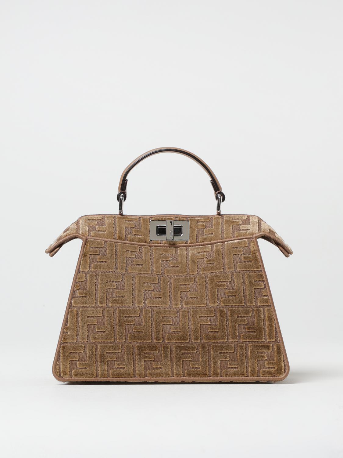 FENDI HANDBAG: Shoulder bag woman Fendi, Brown - Img 1