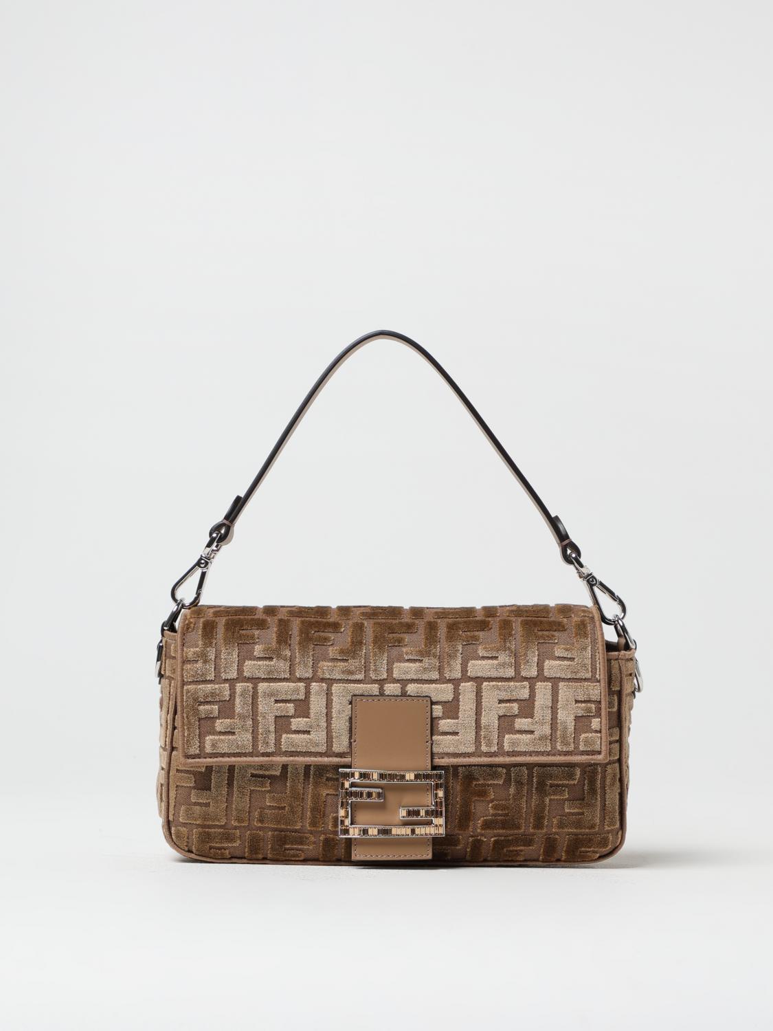 FENDI SHOULDER BAG: Shoulder bag woman Fendi, Brown - Img 1