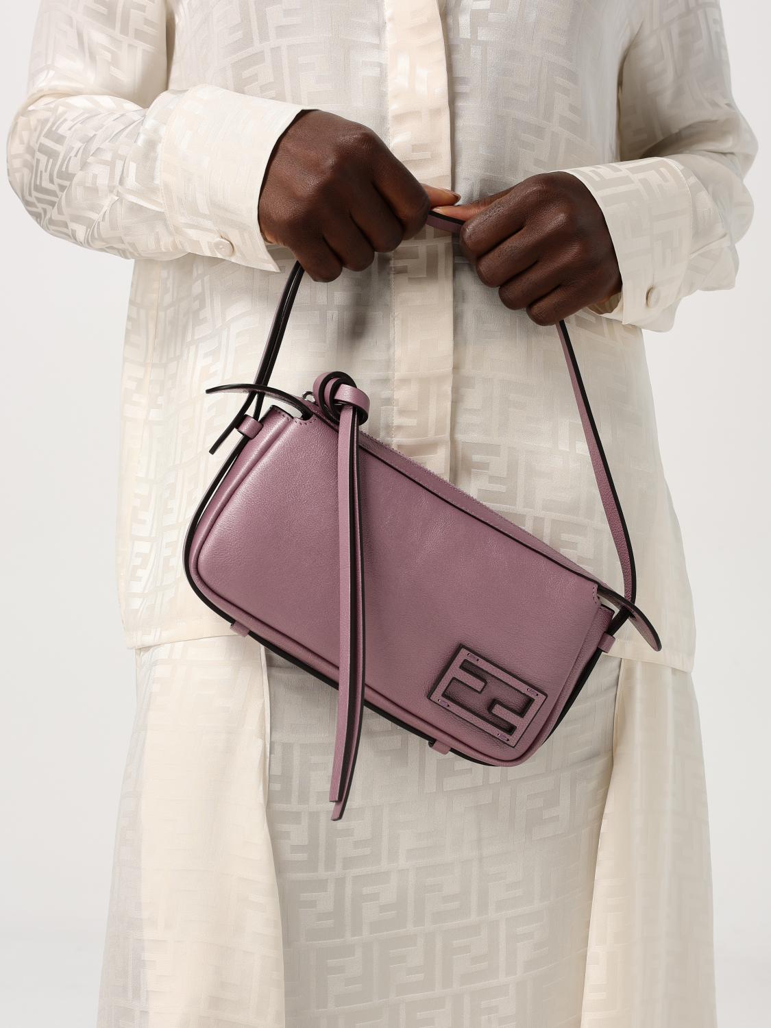 FENDI MINI BAG: Shoulder bag woman Fendi, Pink - Img 2