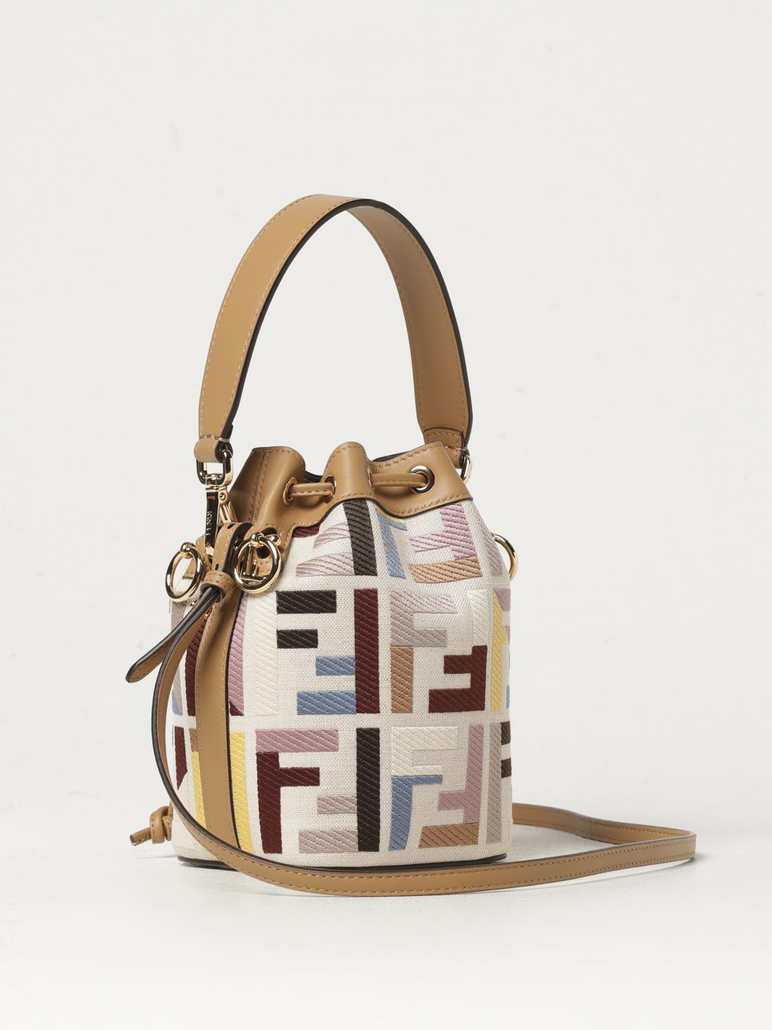 FENDI MINI BAG: Shoulder bag woman Fendi, Multicolor - Img 3