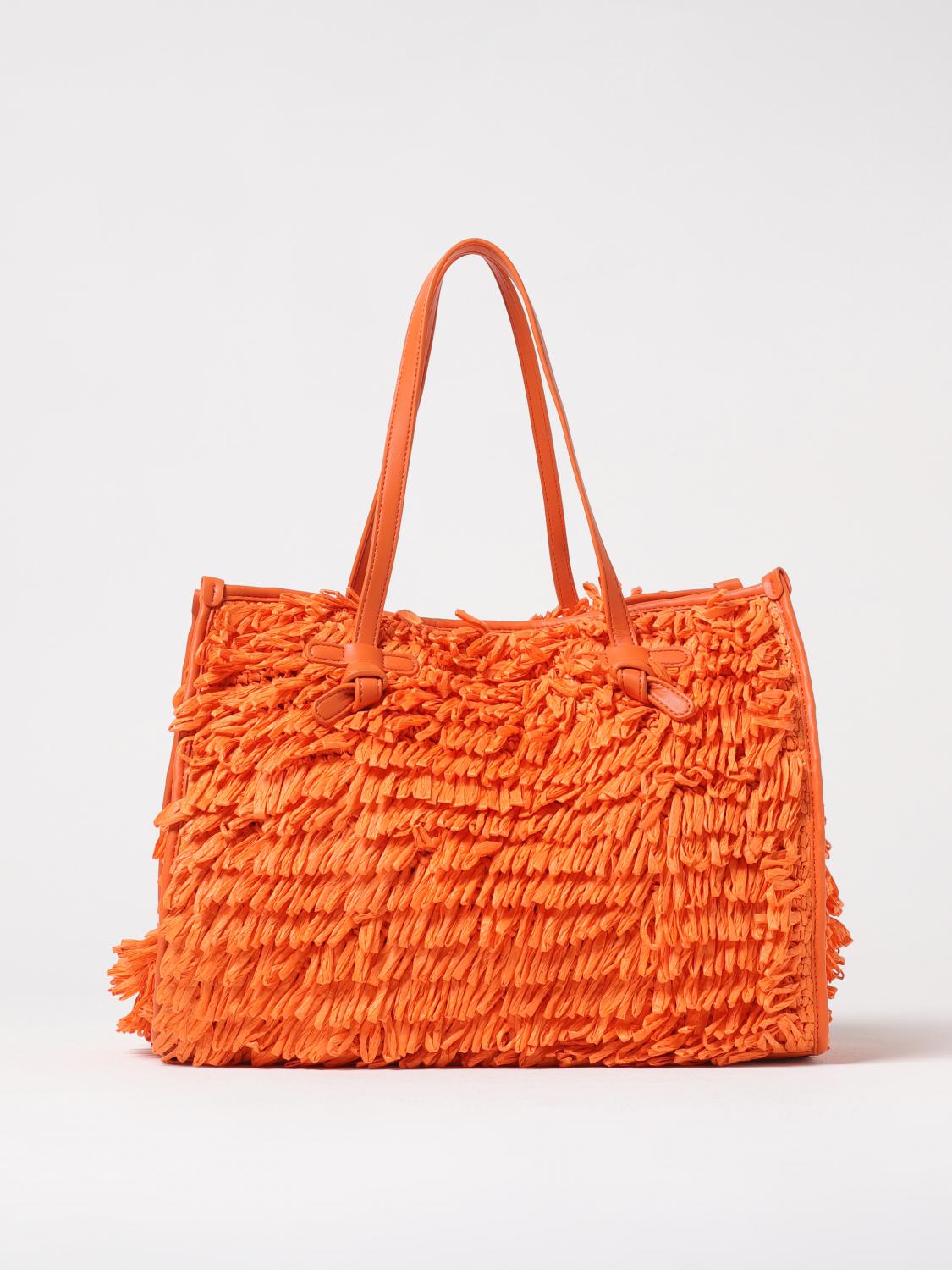 GIANNI CHIARINI CLUB MARCELLA TOTE BAGS: Shoulder bag woman Gianni Chiarini Club Marcella, Orange - Img 1