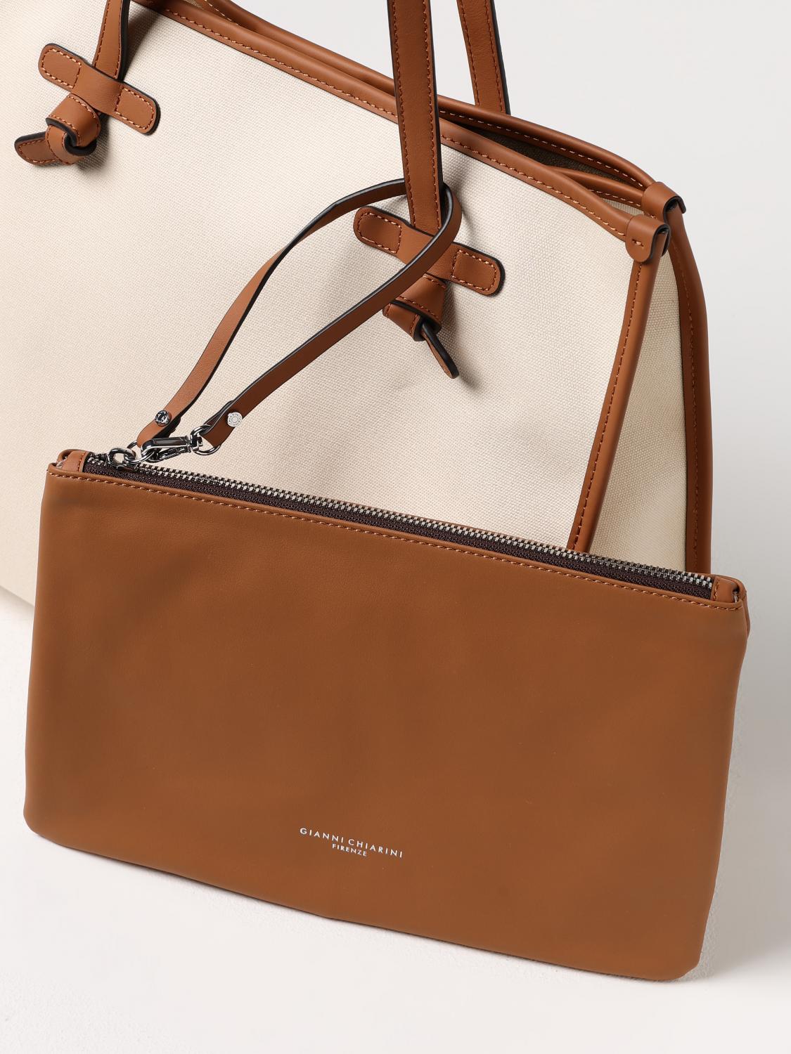 GIANNI CHIARINI CLUB MARCELLA BOLSO TOTE: Bolso de hombro mujer Gianni Chiarini Club Marcella, Nata - Img 3