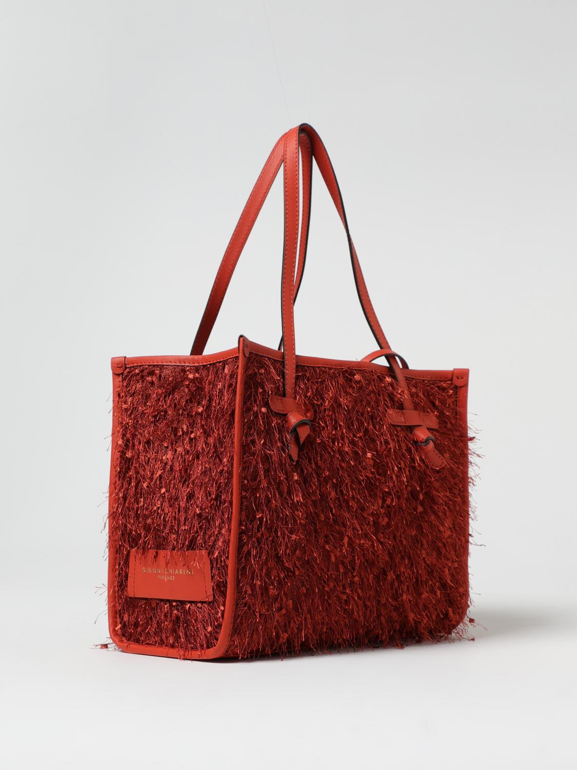 GIANNI CHIARINI CLUB MARCELLA TOTE BAGS: Shoulder bag woman Gianni Chiarini Club Marcella, Coral - Img 2