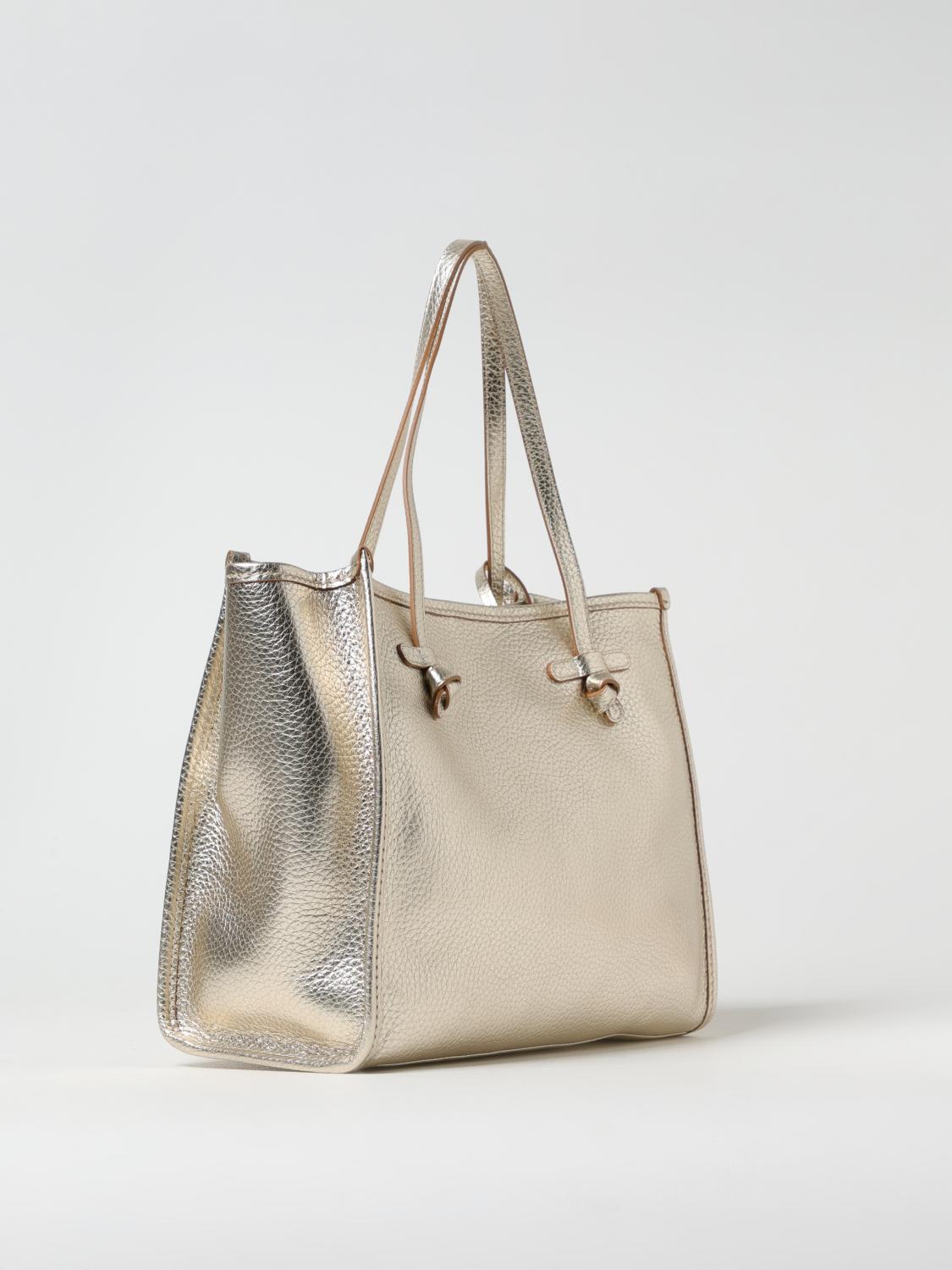 GIANNI CHIARINI CLUB MARCELLA TOTE BAGS: Shoulder bag woman Gianni Chiarini Club Marcella, Gold - Img 2