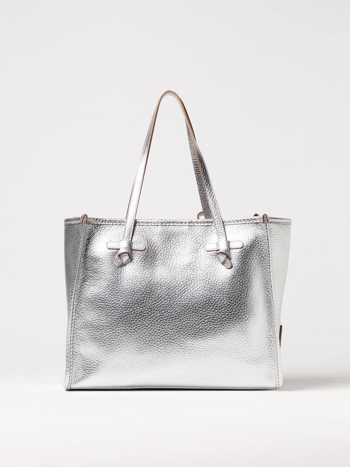 GIANNI CHIARINI CLUB MARCELLA TOTE BAGS: Shoulder bag woman Gianni Chiarini Club Marcella, Silver - Img 1