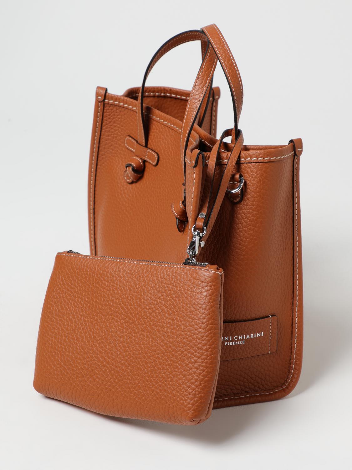 GIANNI CHIARINI CLUB MARCELLA HANDBAG: Shoulder bag woman Gianni Chiarini Club Marcella, Camel - Img 3