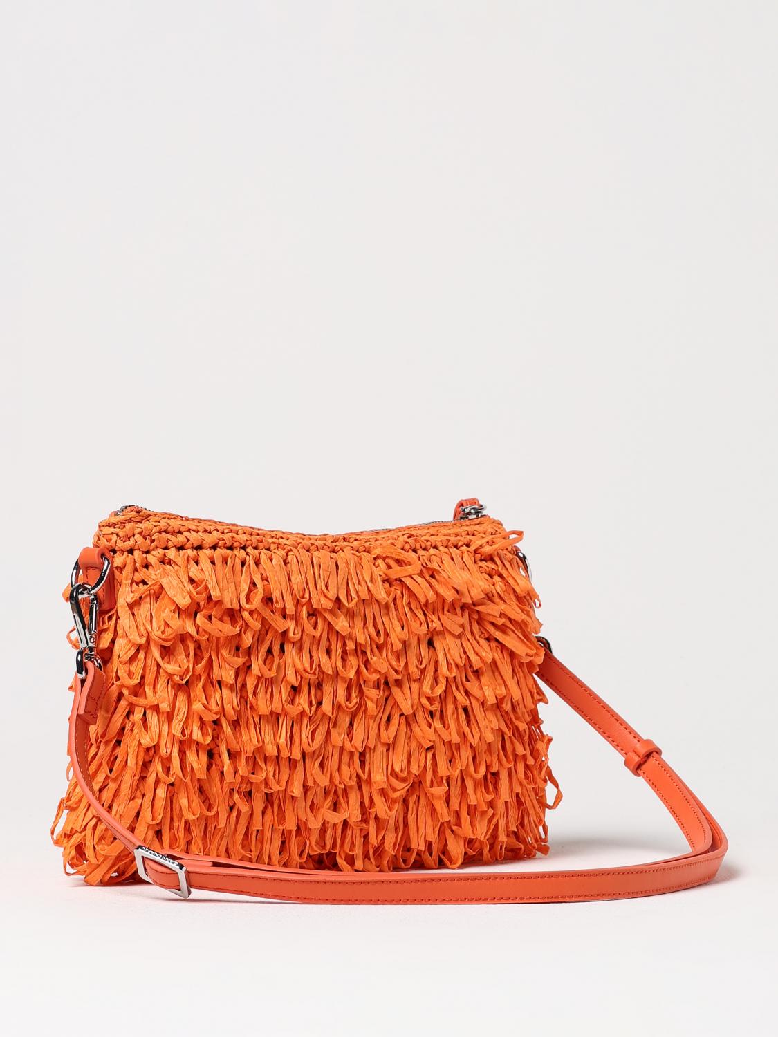 GIANNI CHIARINI CLUB MARCELLA CROSSBODY BAGS: Shoulder bag woman Gianni Chiarini Club Marcella, Orange - Img 2