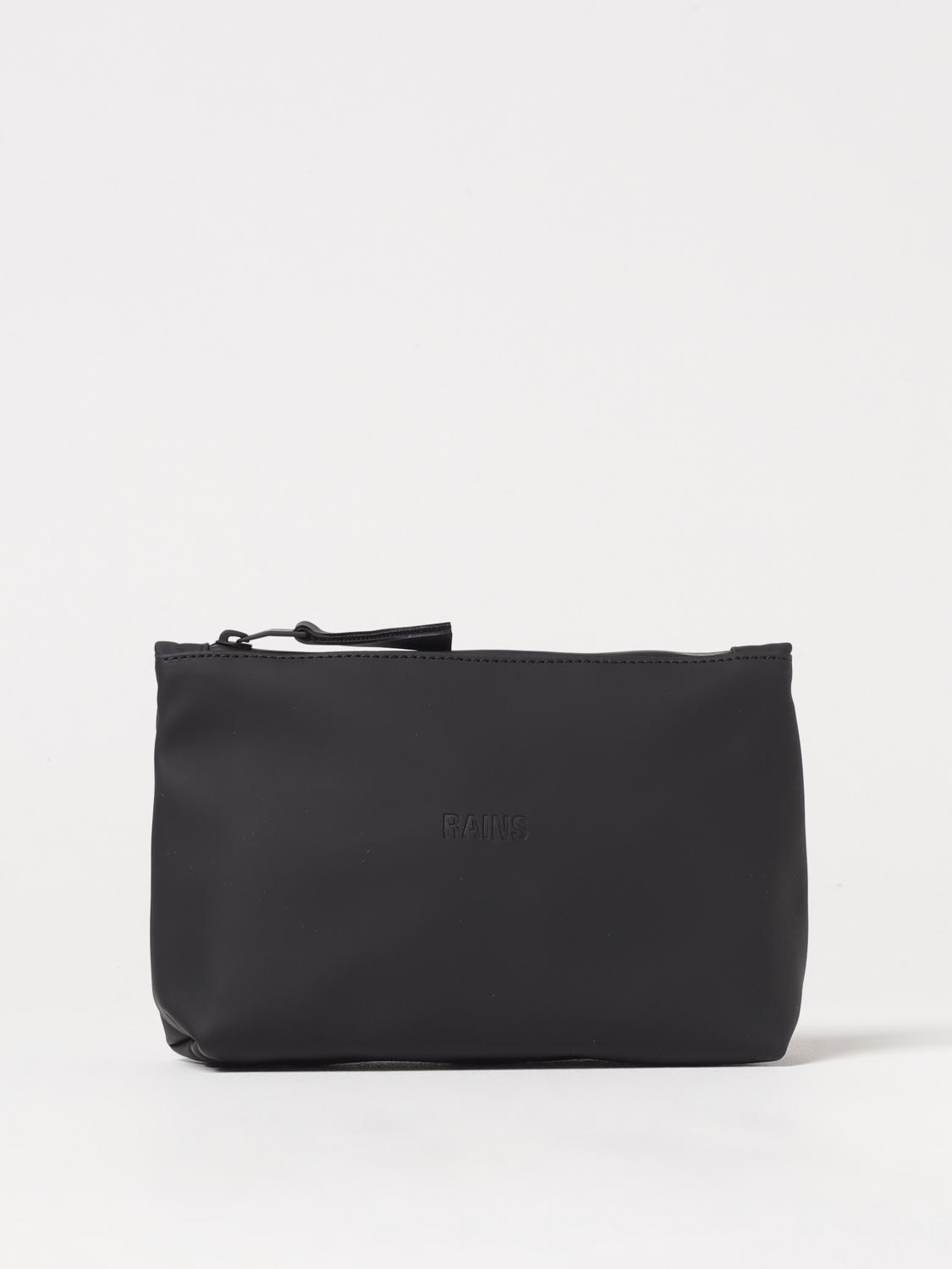 RAINS BORSA MINI: Cosmetic Bag Rains impermeabile, Nero 1 - Img 1