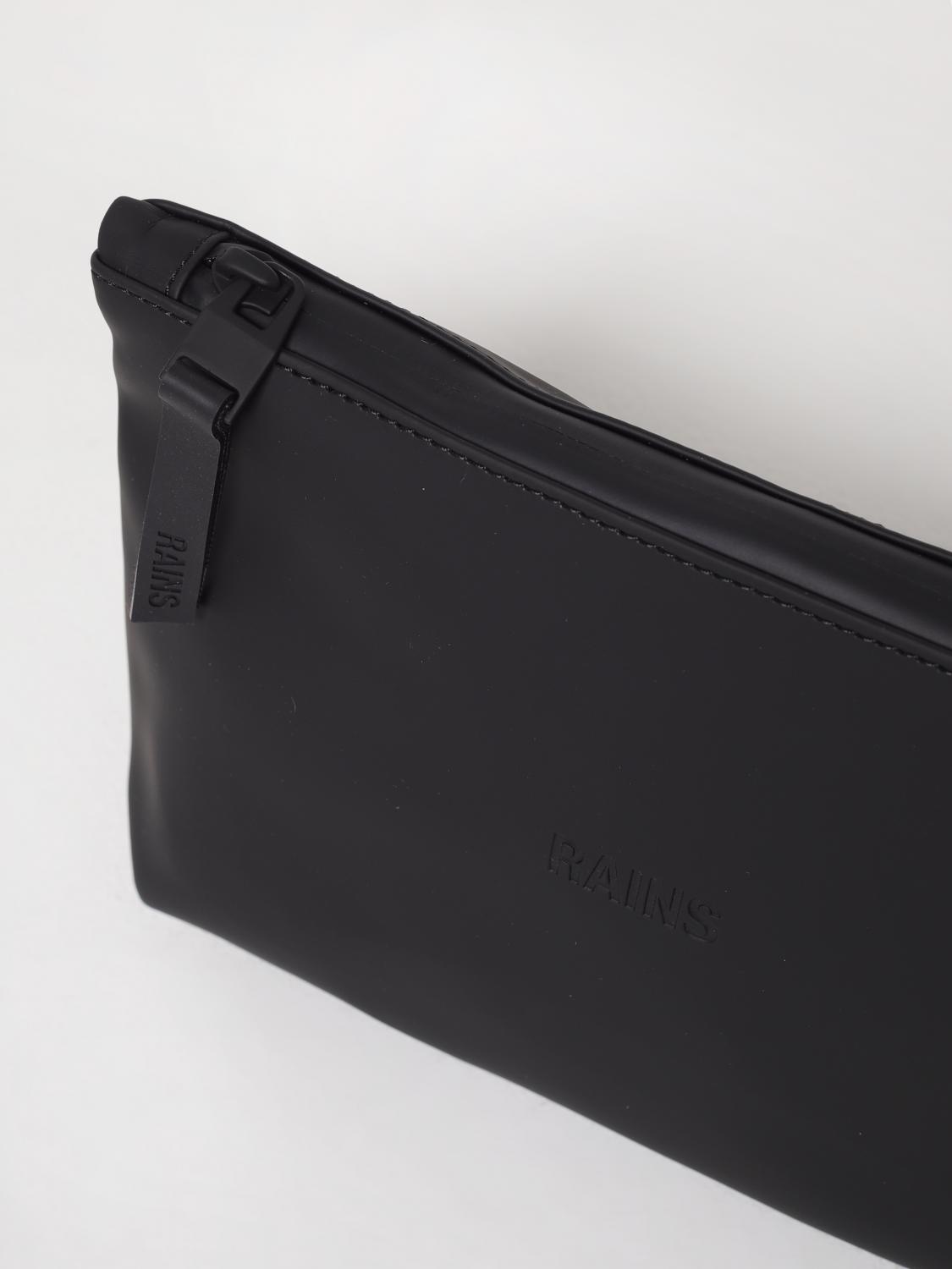 RAINS BORSA MINI: Cosmetic Bag Rains impermeabile, Nero 1 - Img 3