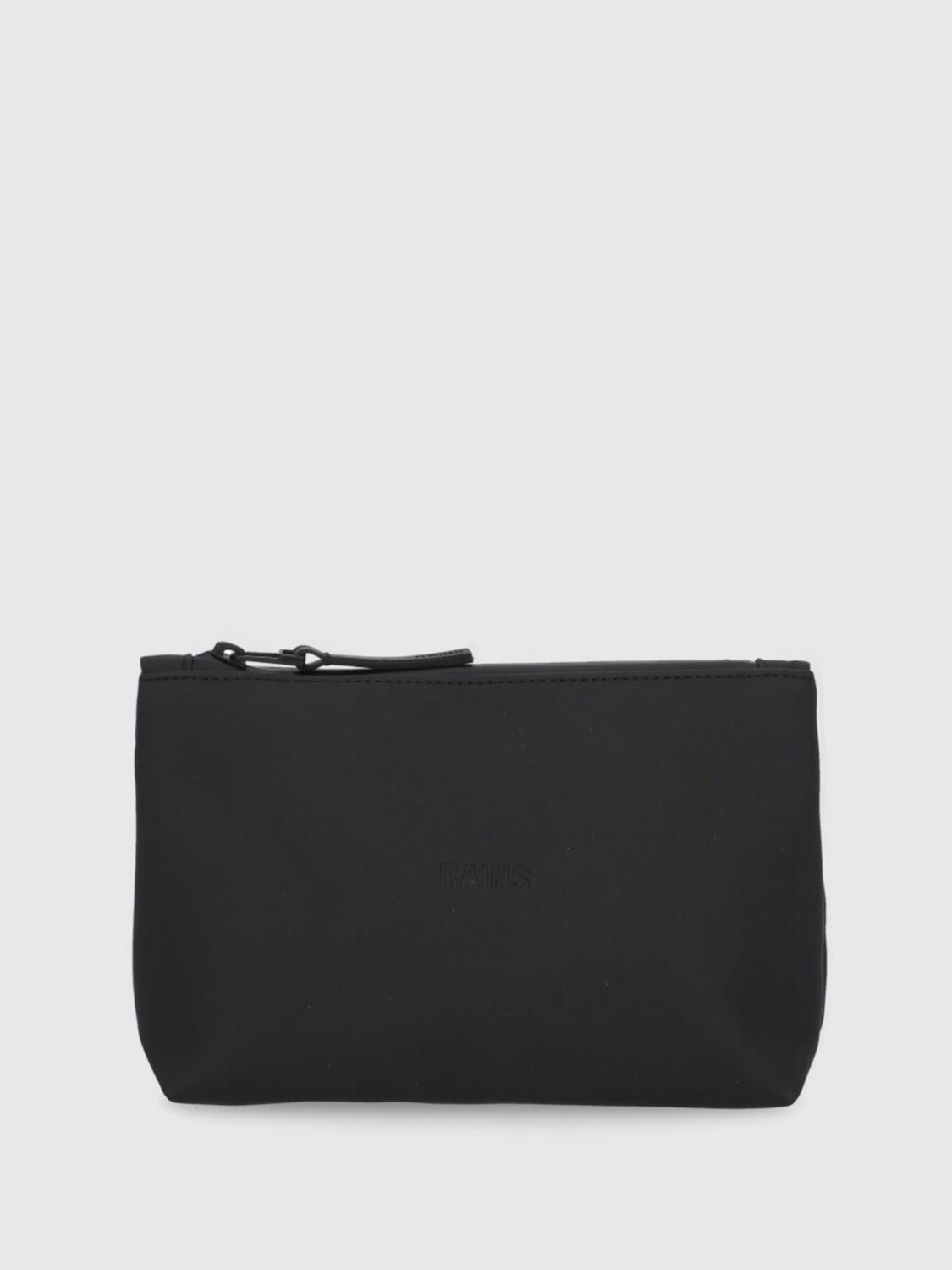 RAINS BORSA MINI: Cosmetic Bag Rains impermeabile, Nero 2 - Img 1