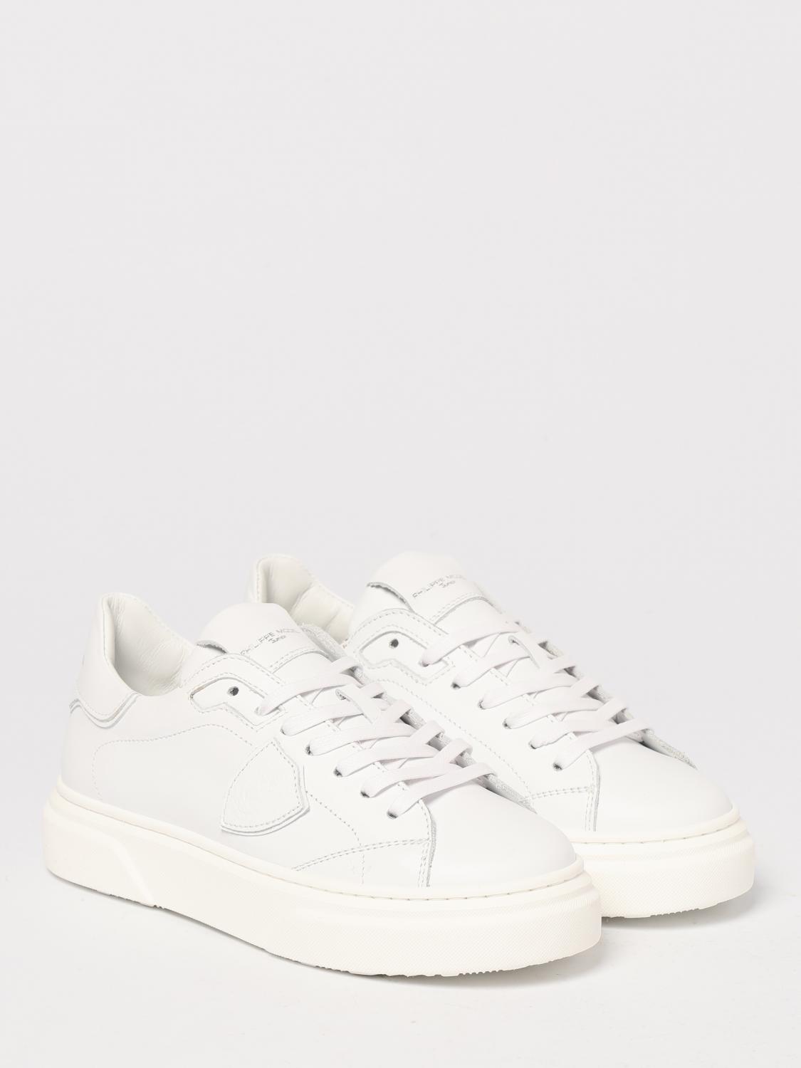PHILIPPE MODEL JUNIOR SNEAKERS: Sneakers kinder Philippe Model Junior, Weiß - Img 2