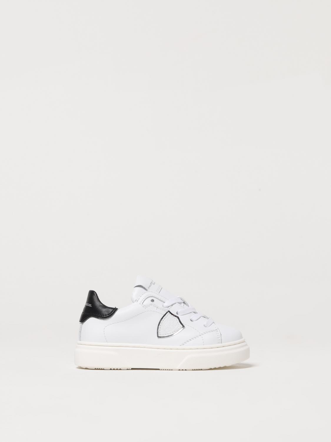 PHILIPPE MODEL JUNIOR SNEAKERS: Sneakers kinder Philippe Model Junior, Weiss 1 - Img 1