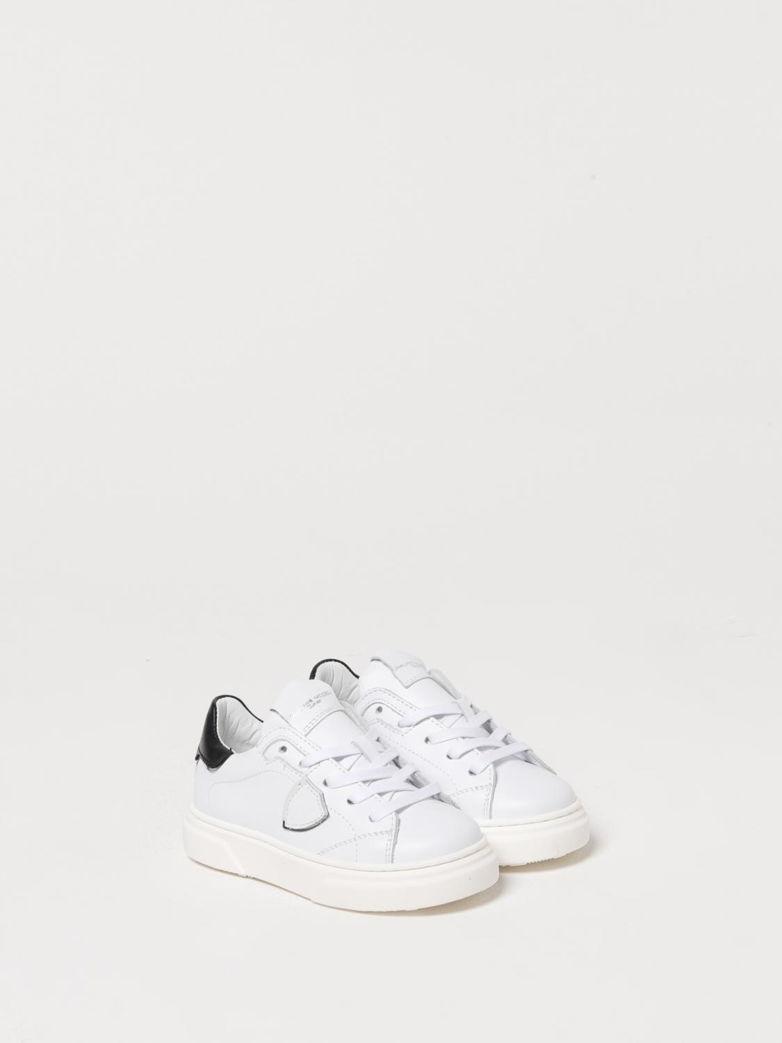 PHILIPPE MODEL JUNIOR SNEAKERS: Sneakers kinder Philippe Model Junior, Weiss 1 - Img 2