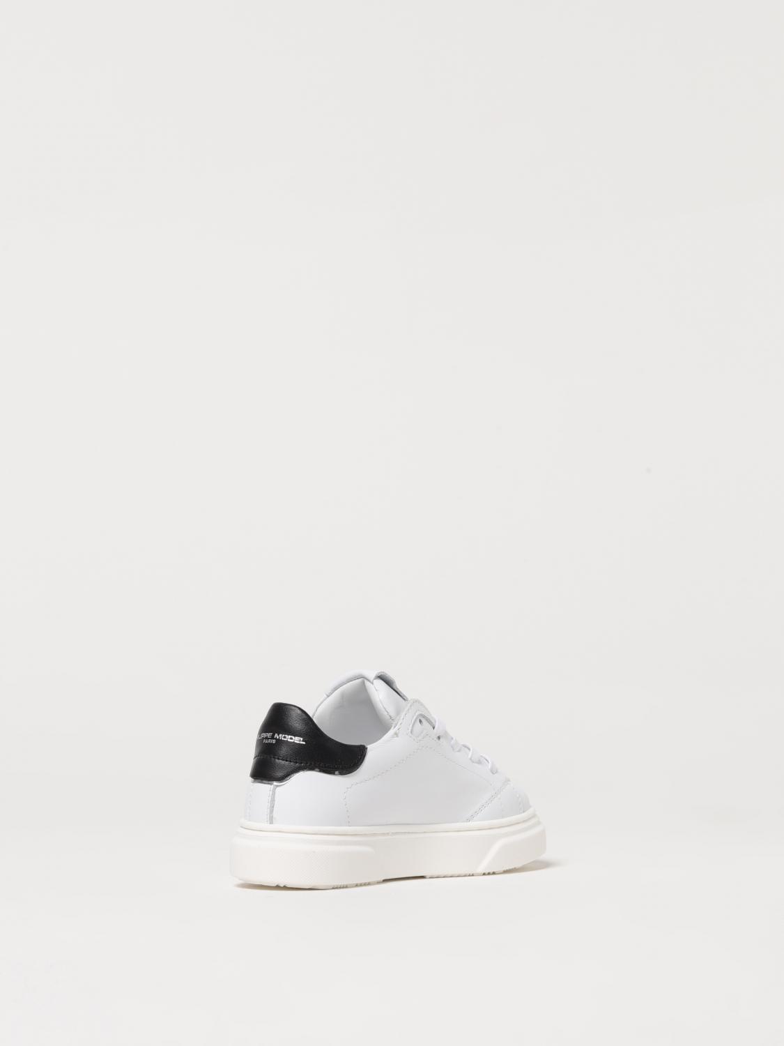 PHILIPPE MODEL JUNIOR SNEAKERS: Sneakers kinder Philippe Model Junior, Weiss 1 - Img 3