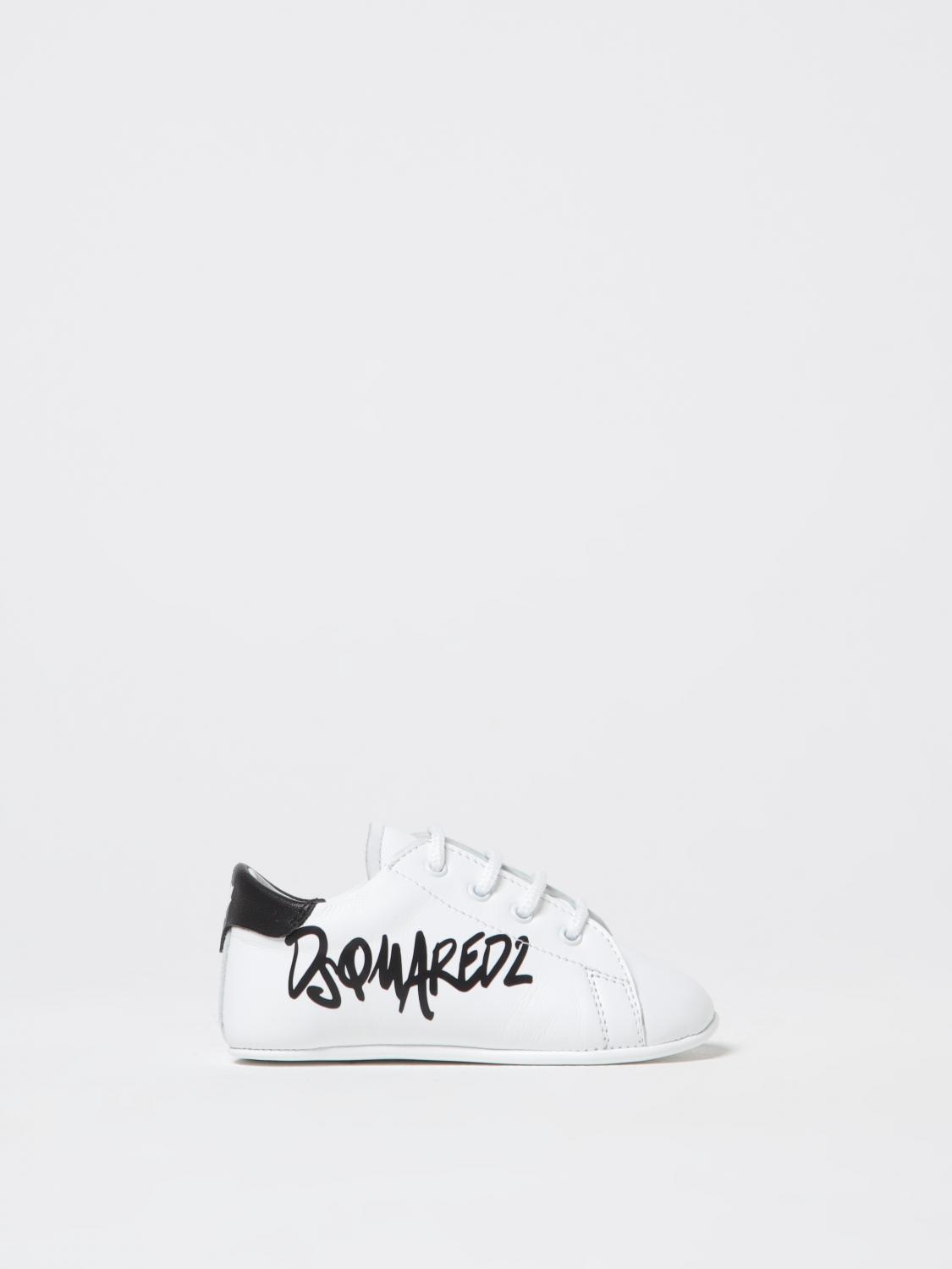 DSQUARED2 BASKETS: Chaussures enfant Dsquared2, Blanc - Img 1