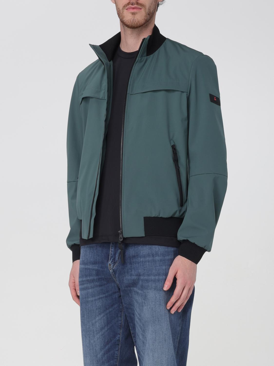 PEUTEREY GIACCA: Giubbotto Peuterey in tessuto stretch , Verde - Img 3