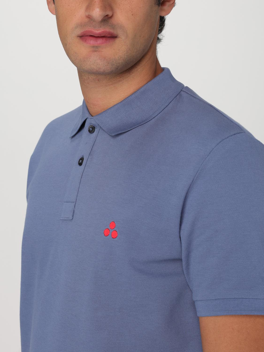 PEUTEREY POLO: Polo basic Peuterey in cotone, Grigio - Img 3