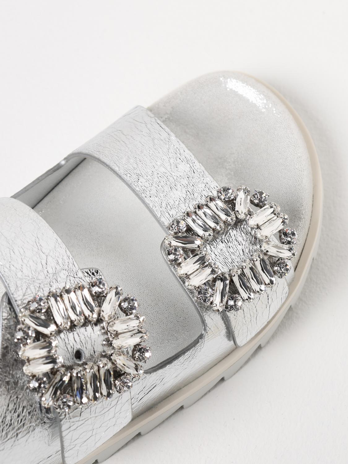 ROGER VIVIER フラットサンダル: シューズ レディース Roger Vivier, ベージュ - Img 4