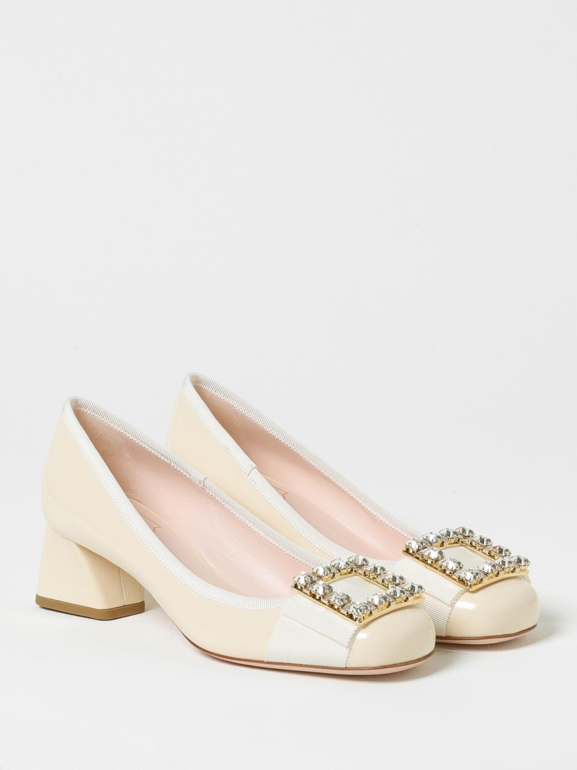 ROGER VIVIER PUMPS: Shoes woman Roger Vivier, Yellow Cream - Img 2