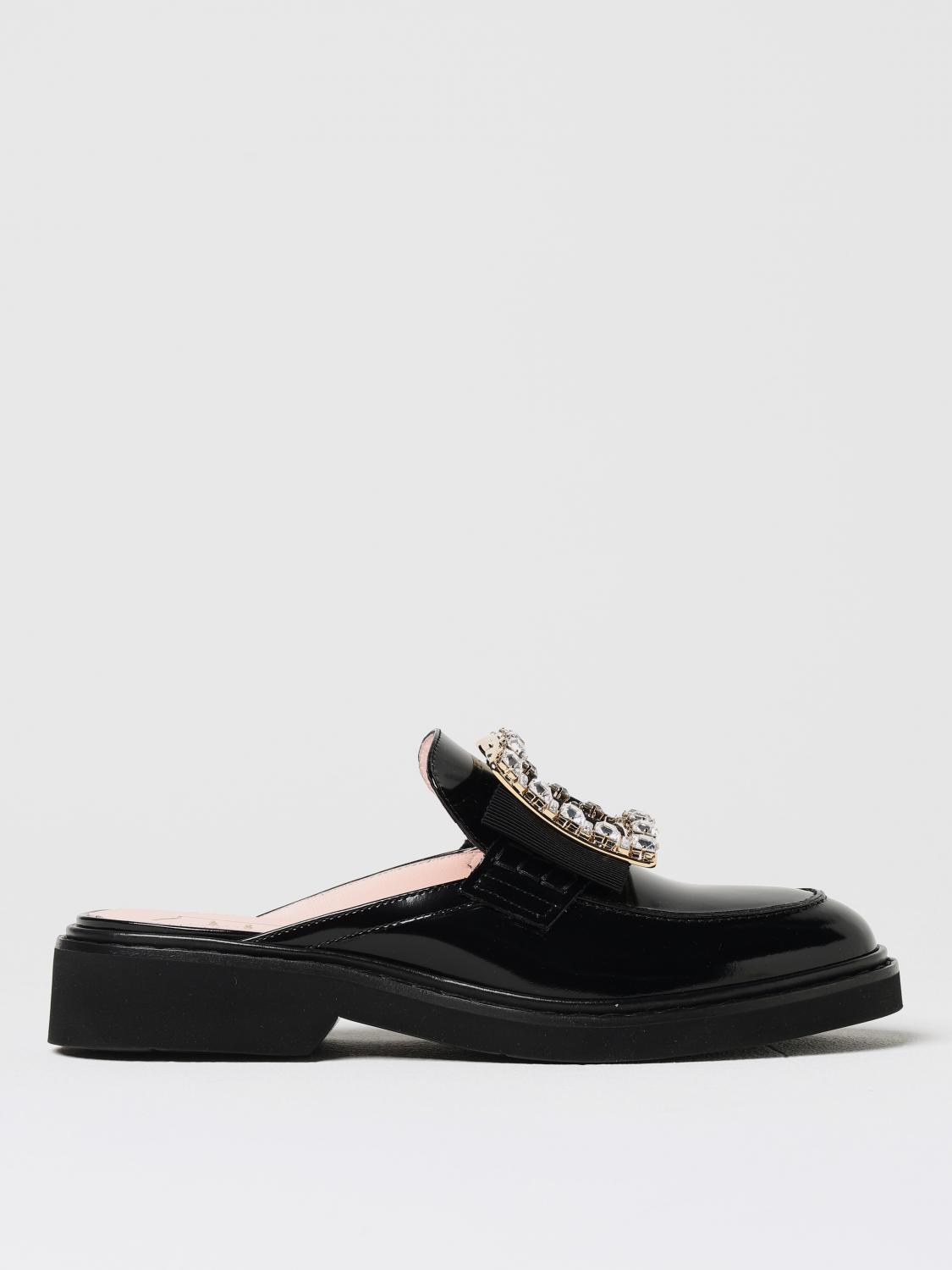 ROGER VIVIER フラットシューズ: シューズ レディース Roger Vivier, ブラック - Img 1