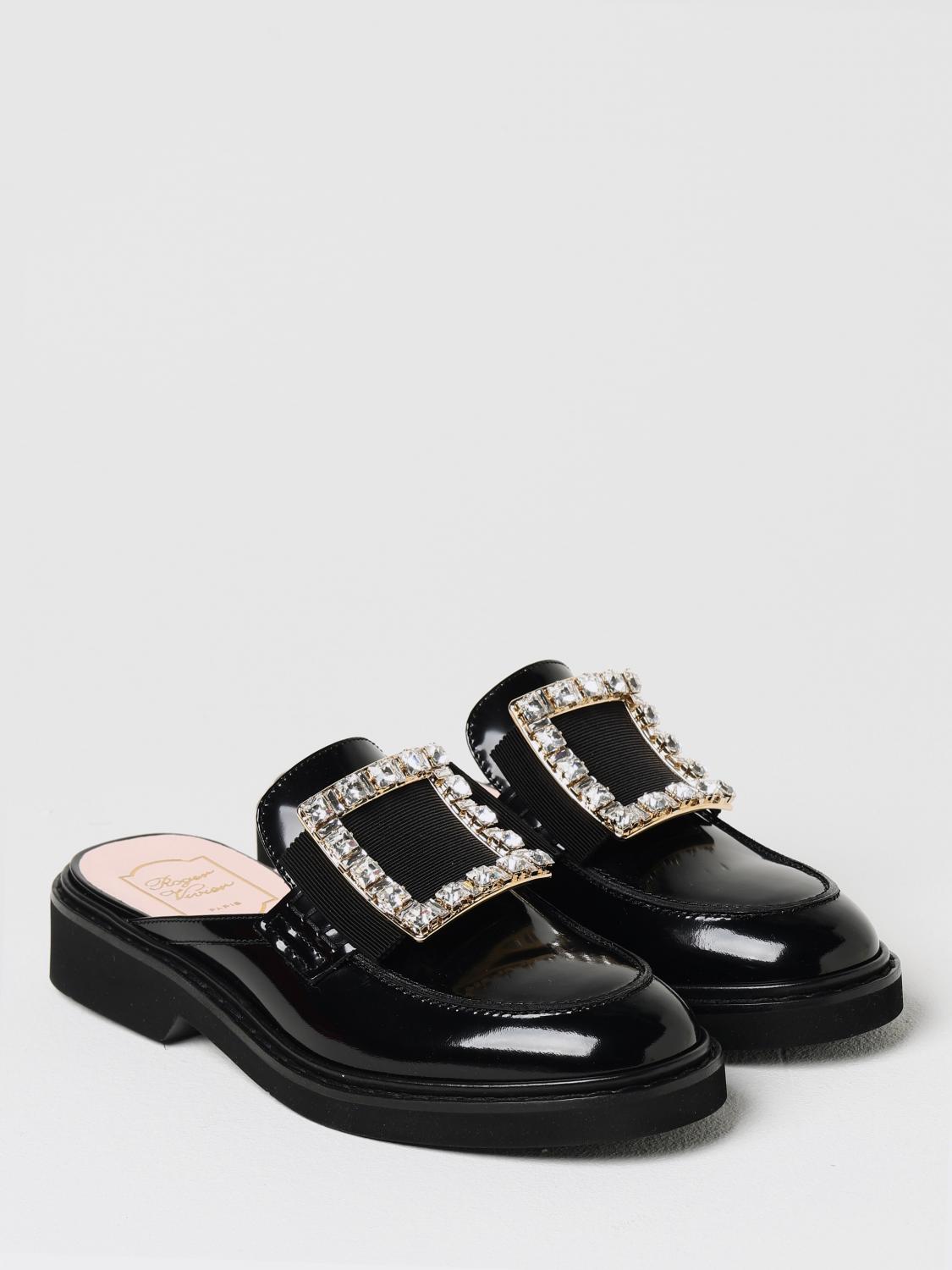 ROGER VIVIER フラットシューズ: シューズ レディース Roger Vivier, ブラック - Img 2