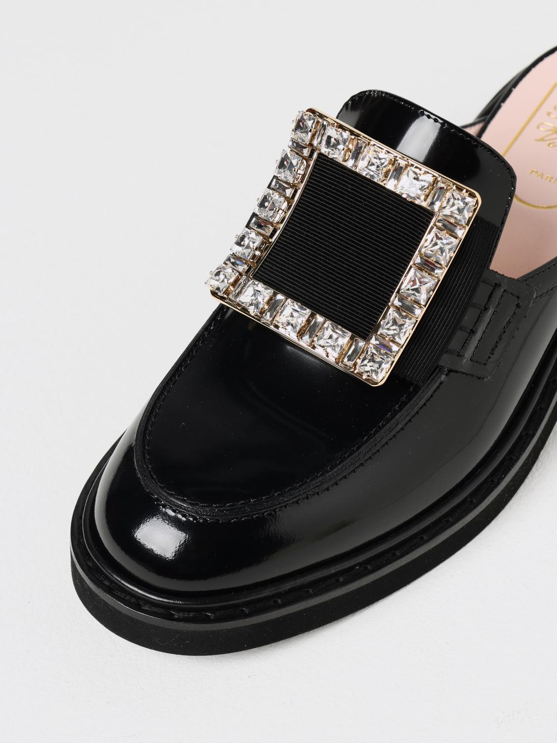 ROGER VIVIER フラットシューズ: シューズ レディース Roger Vivier, ブラック - Img 4