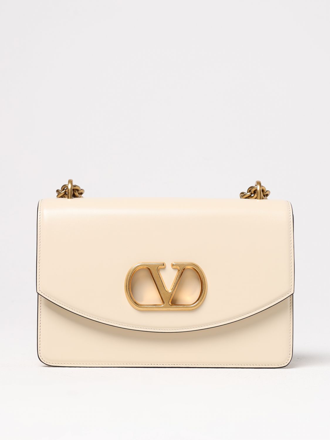 VALENTINO GARAVANI SCHULTERTASCHE: Schultertasche damen Valentino Garavani, Yellow Cream - Img 1