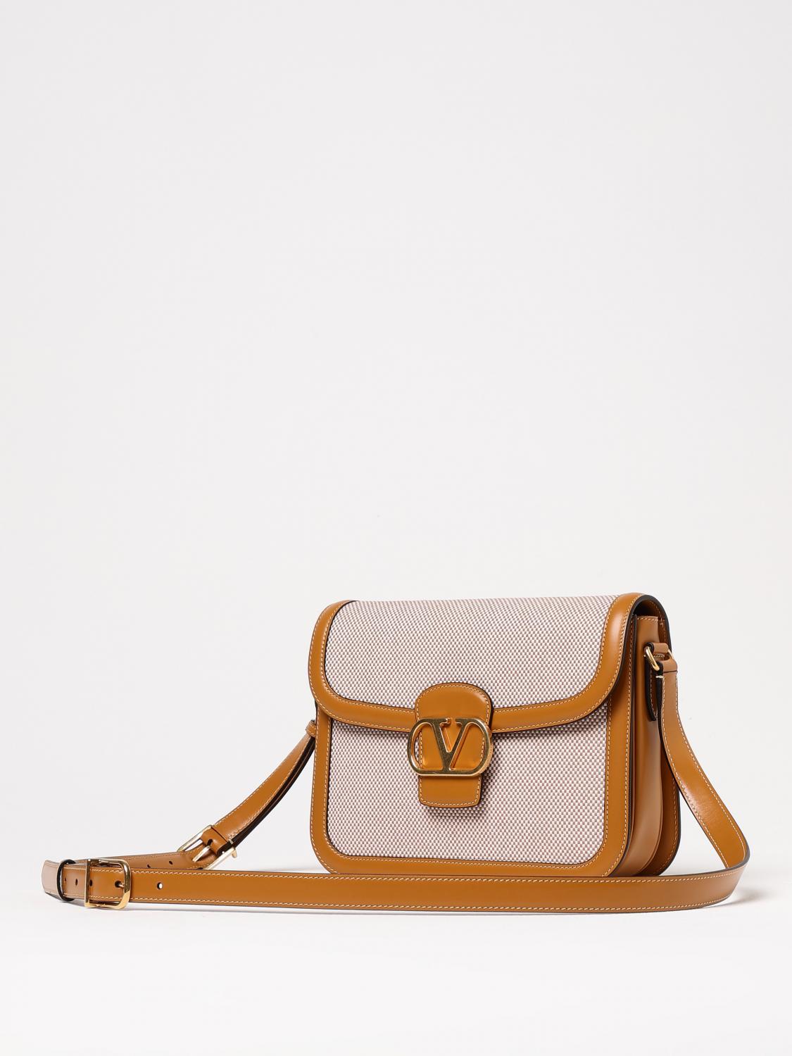 VALENTINO GARAVANI CROSSBODY BAGS: Shoulder bag woman Valentino Garavani, Yellow Cream - Img 4