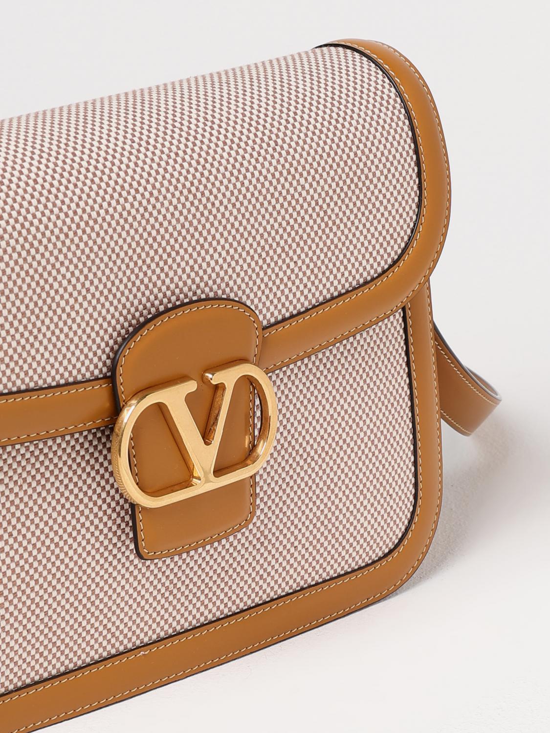 VALENTINO GARAVANI CROSSBODY BAGS: Shoulder bag woman Valentino Garavani, Yellow Cream - Img 5