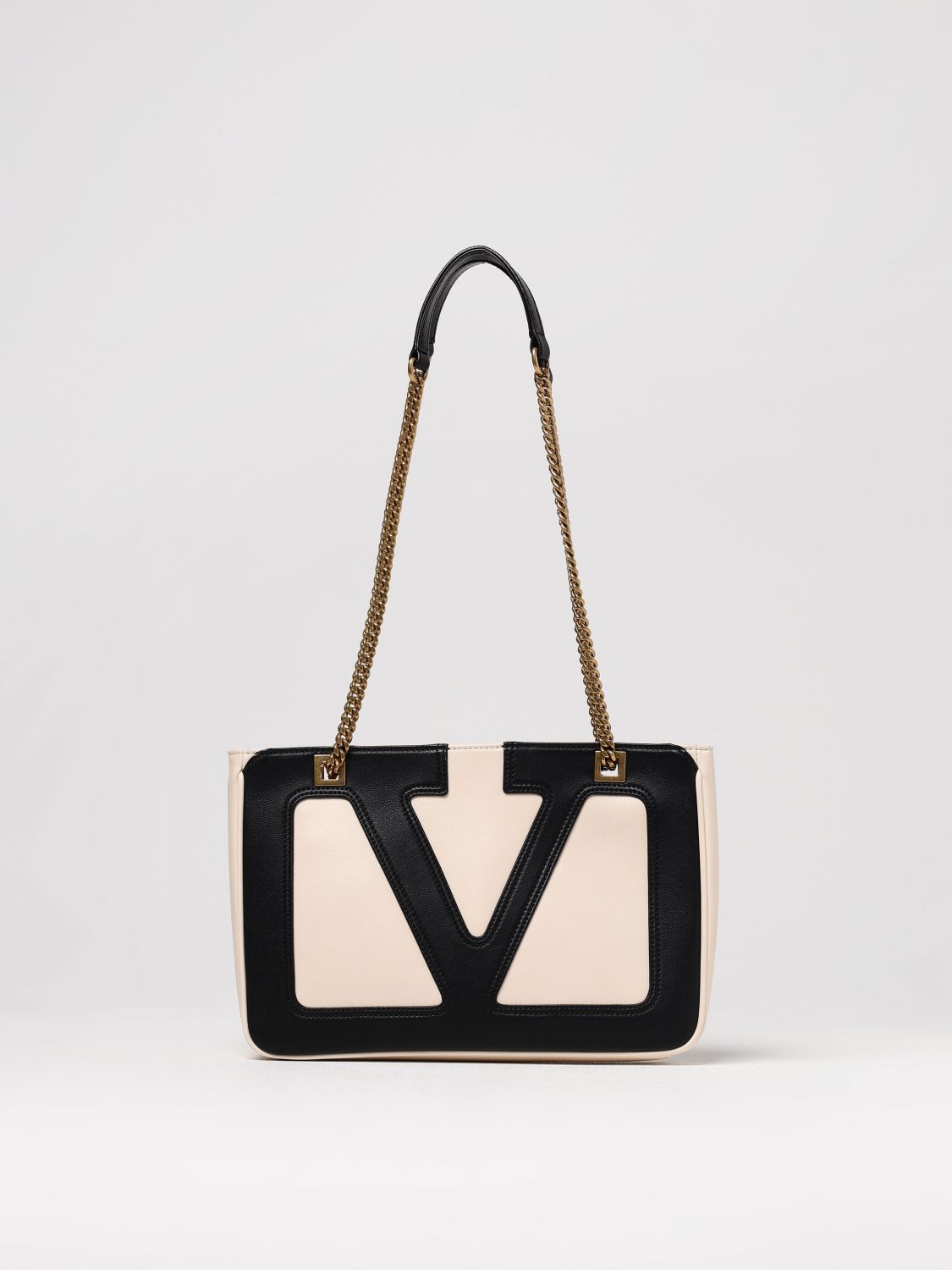 VALENTINO GARAVANI MINI-TASCHE: Schultertasche damen Valentino Garavani, Yellow Cream - Img 1