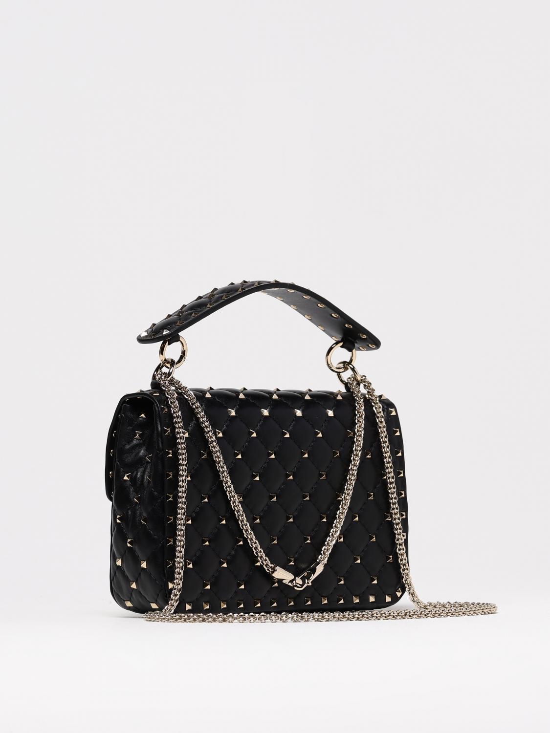 VALENTINO GARAVANI MINI-TASCHE: Schultertasche damen Valentino Garavani, Schwarz - Img 3