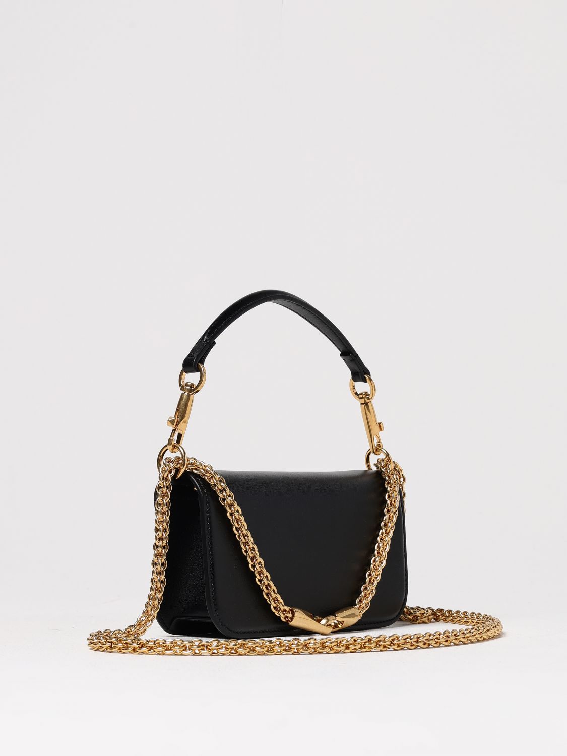 VALENTINO GARAVANI MINI-TASCHE: Schultertasche damen Valentino Garavani, Schwarz - Img 3