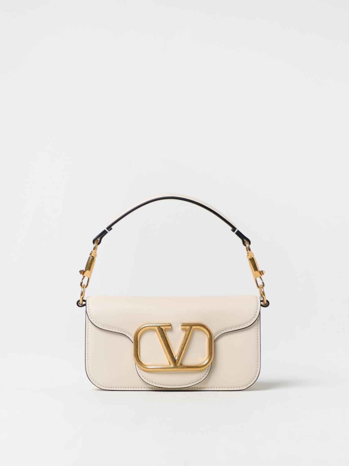 VALENTINO GARAVANI MINI-TASCHE: Schultertasche damen Valentino Garavani, Yellow Cream - Img 1