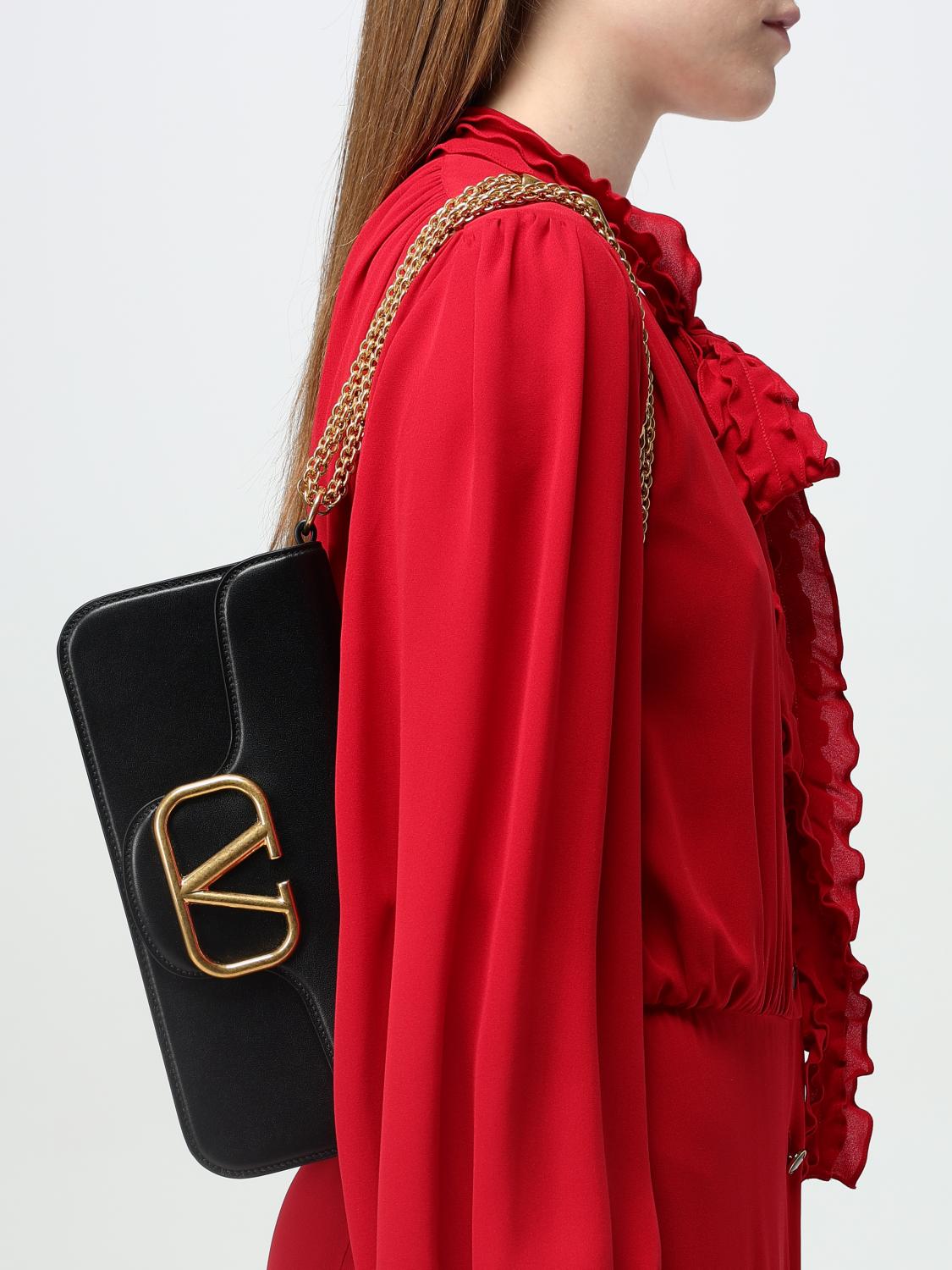 VALENTINO GARAVANI SHOULDER BAG: Shoulder bag woman Valentino Garavani, Black - Img 2