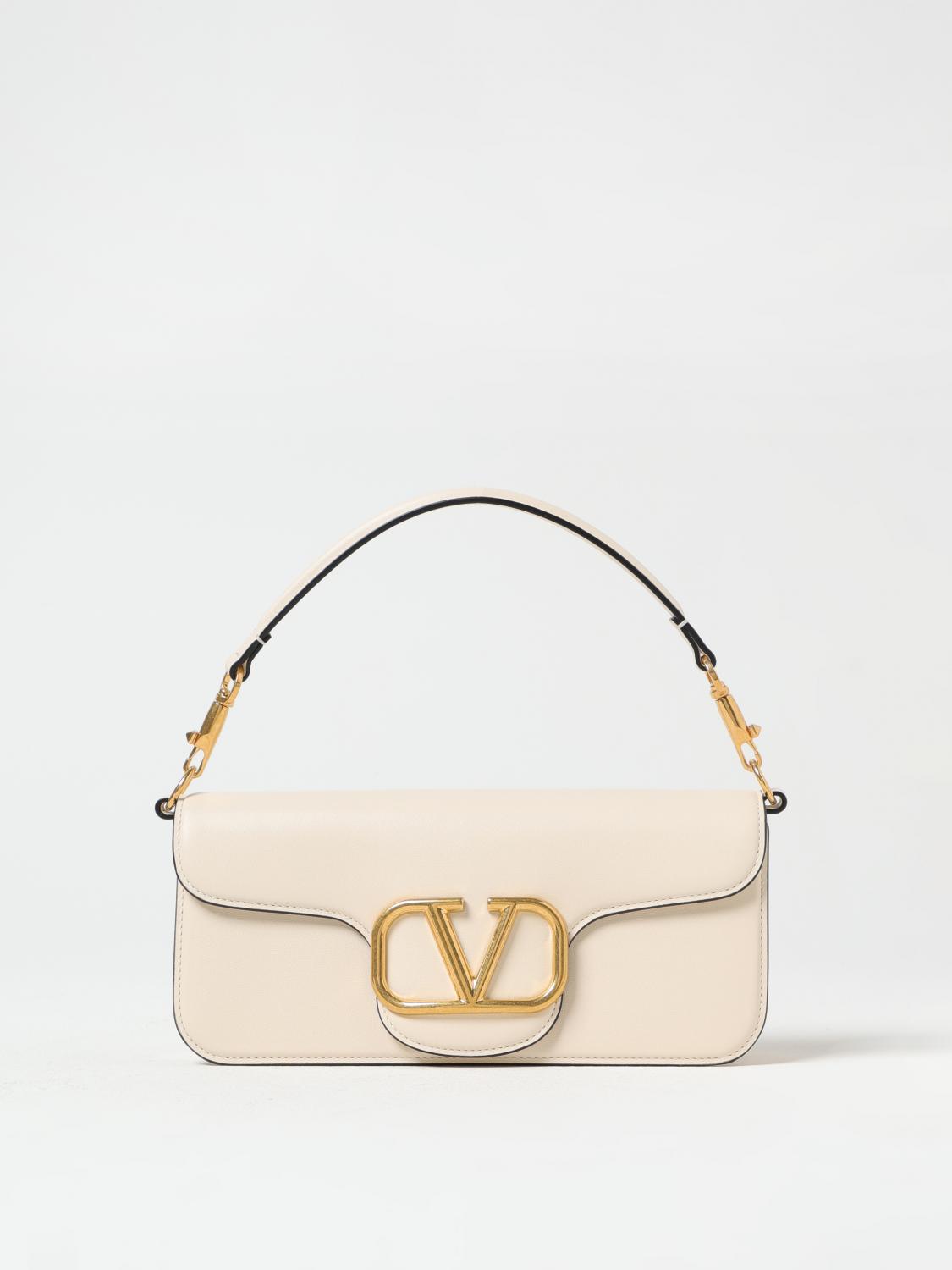 VALENTINO GARAVANI SHOULDER BAG: Shoulder bag woman Valentino Garavani, Yellow Cream - Img 1