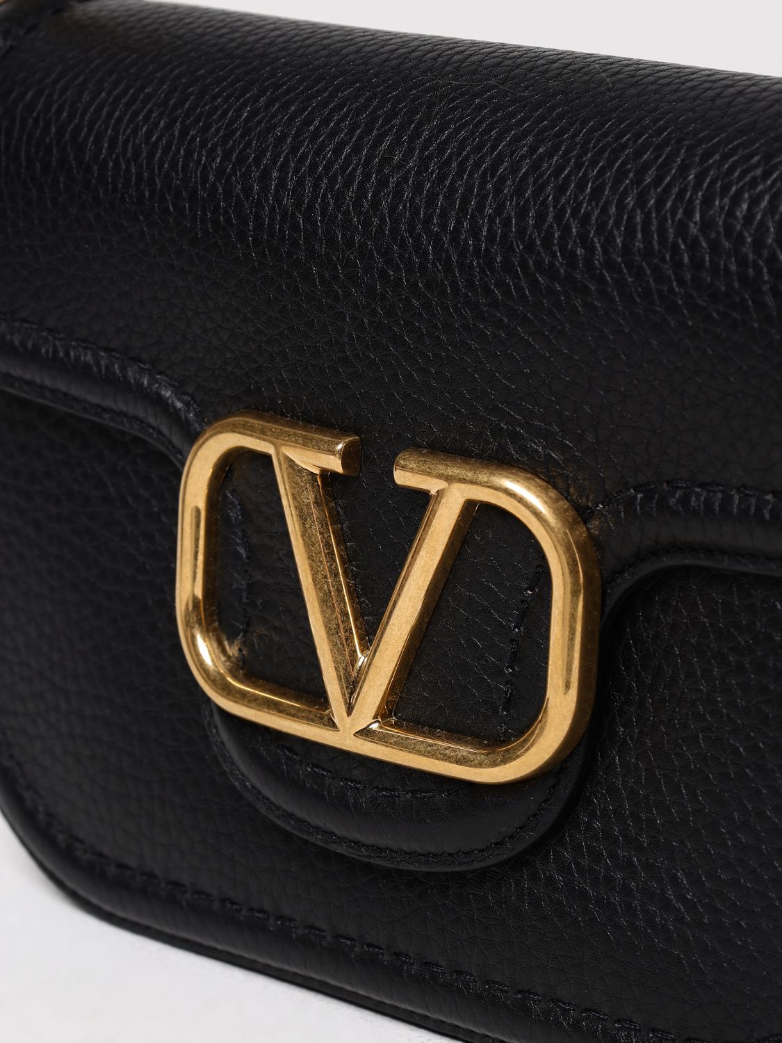 VALENTINO GARAVANI MINI-TASCHE: Schultertasche damen Valentino Garavani, Schwarz - Img 4