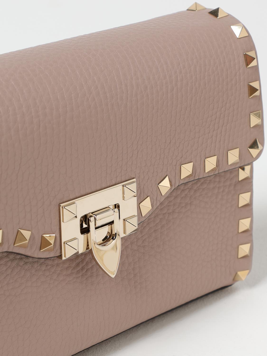 VALENTINO GARAVANI CROSSBODY BAGS: Shoulder bag woman Valentino Garavani, Blush Pink - Img 4